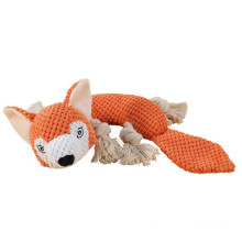 Squeaky Dog Plush Toy Fox